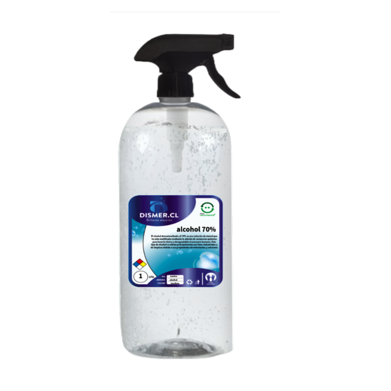 ETANOL - ALCOHOL DESNATURALIZADO 70%  OPTIMUS 1LITRO
