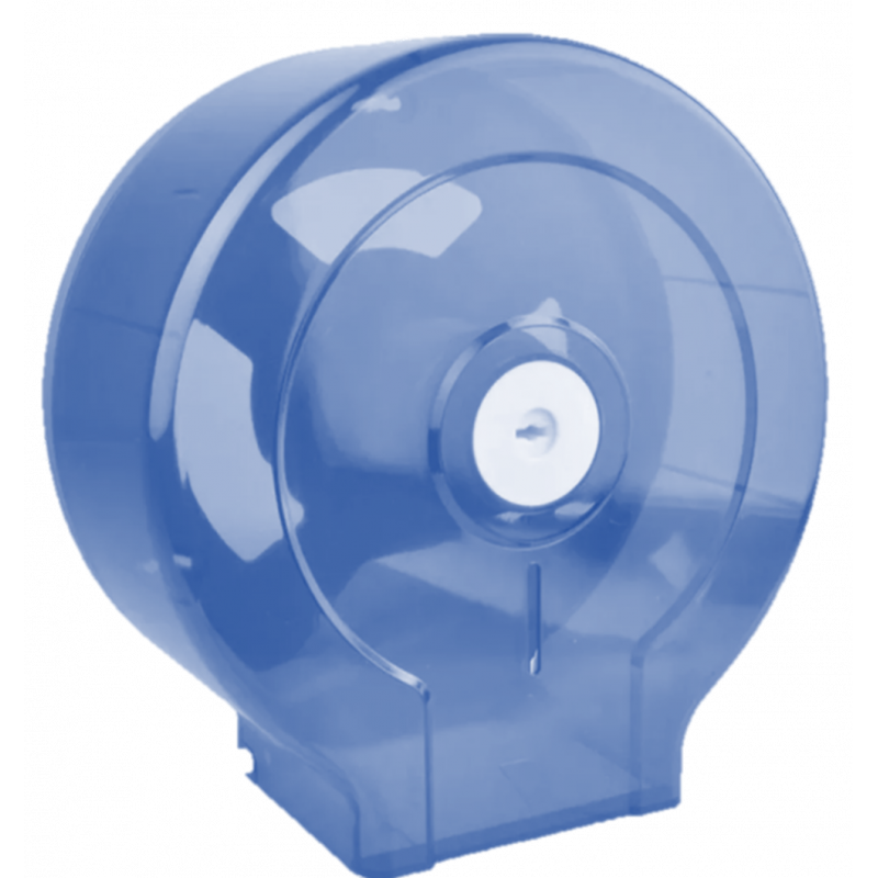 Dispensador de Papel Higiénico Acrílico Azulado