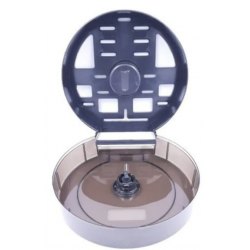 Dispensador de Papel Higiénico Acrílico Azulado Dispensador de Papel Higiénico Acrílico Azulado