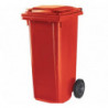 Contenedor de Basura 120L Rojo GT