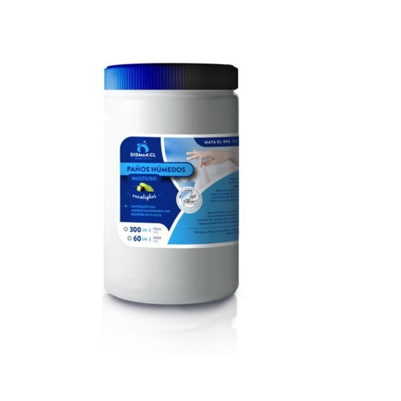 PAÑOS DESINFECTANTES X 60 UD
