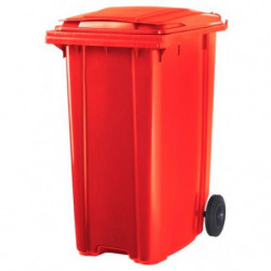Contenedor de Basura 360L Rojo GT