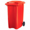 Contenedor de Basura 240L Rojo GT