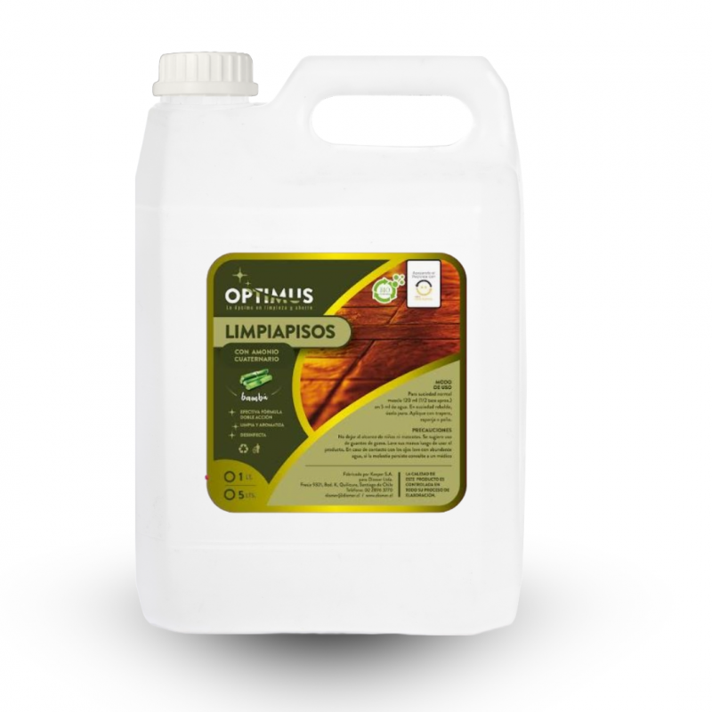 Limpiapisos Bosques de Bambú con Amonio 5 Litros | Limpieza y Desinfección con Aroma Natural