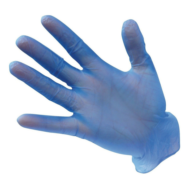 Guante vinilo sin polvo talla M 100 unidades | Protección higiénica profesional | Dismer.cl Guante vinilo sin polvo talla M 100 unidades | Protección higiénica profesional | Dismer.cl