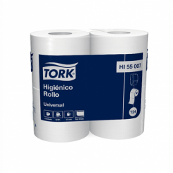 Papel higiénico hoja simple 48 rollos 50m Tork Papel higiénico hoja simple 48 rollos 50m Tork