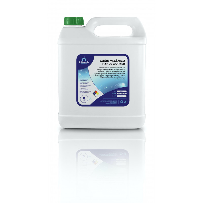 Jabón Mecánico con Glicerina Optimus 5L | Limpieza profunda y protección para manos