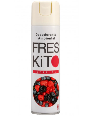 DESODORANTE AMBIENTAL AEROSOL BERRIES 360 CC FRESKITO