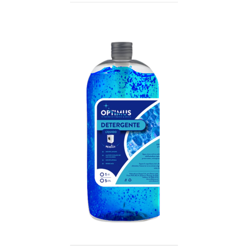 DETERGENTE ROPA MATIC OPTIMUS 1 LITRO