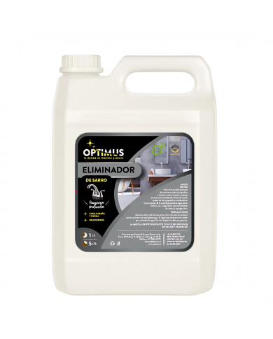 Eliminador de Sarro Optimus 5 Litros | Limpieza Profunda y Desincrustante Eficaz Eliminador de Sarro Optimus 5 Litros | Limpieza Profunda y Desincrustante Eficaz