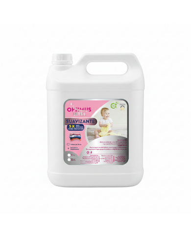 Suavizante Ropa y Telas Optimus Ultra 5 Litros | Aroma Duradero y Suavidad Total