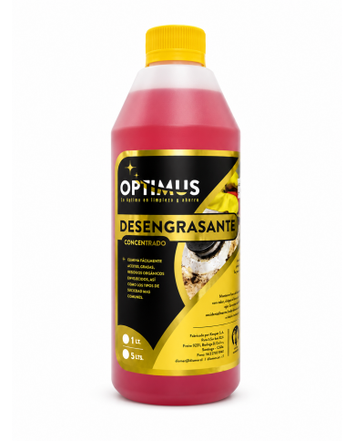 DESENGRASANTE CONCENTRADO OPTIMUS 1 LITRO