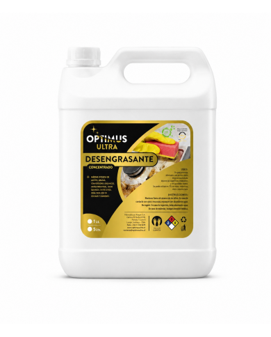 Desengrasante Concentrado Optimus 5 Litros | Limpieza Potente y Rápida