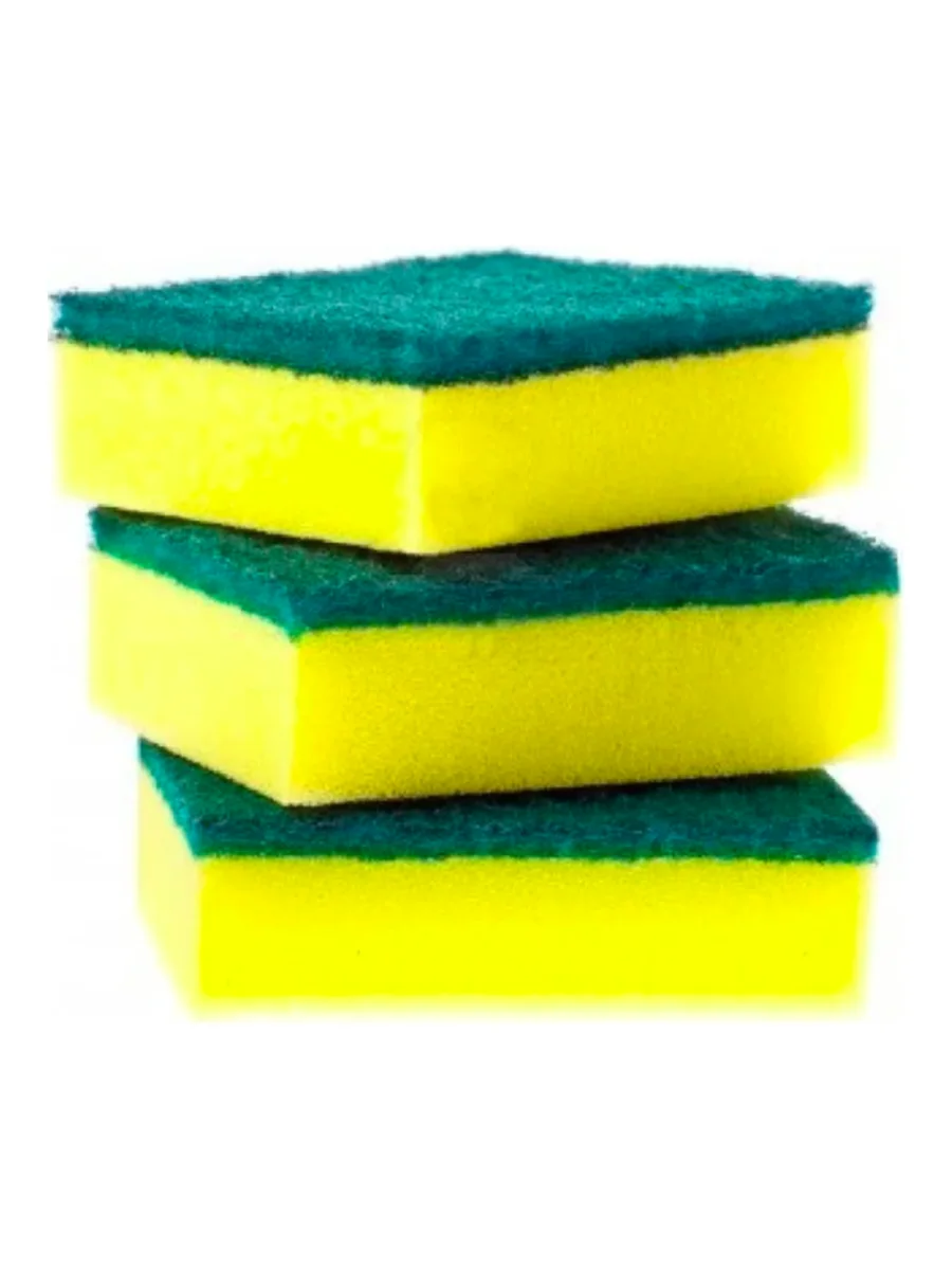 Esponja Comun Verde Amarillo
