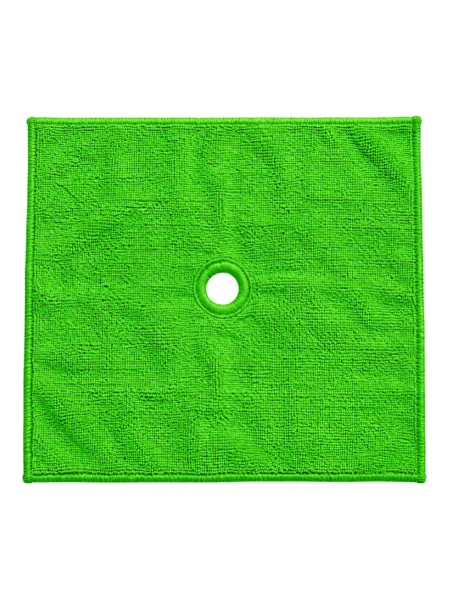 Trapero con Ojal 50 x 70- Microfibra Verde
