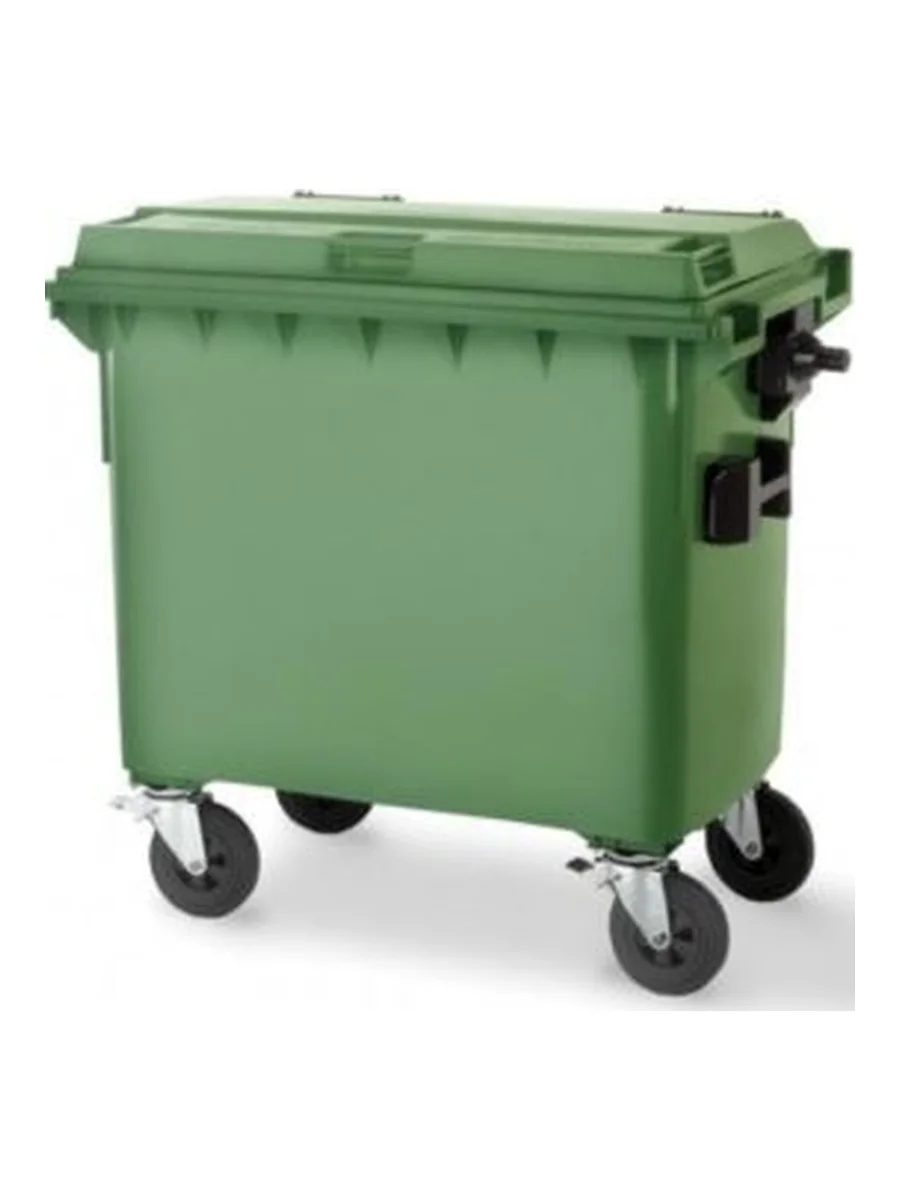Contenedor Basura 1100 L Verde GT