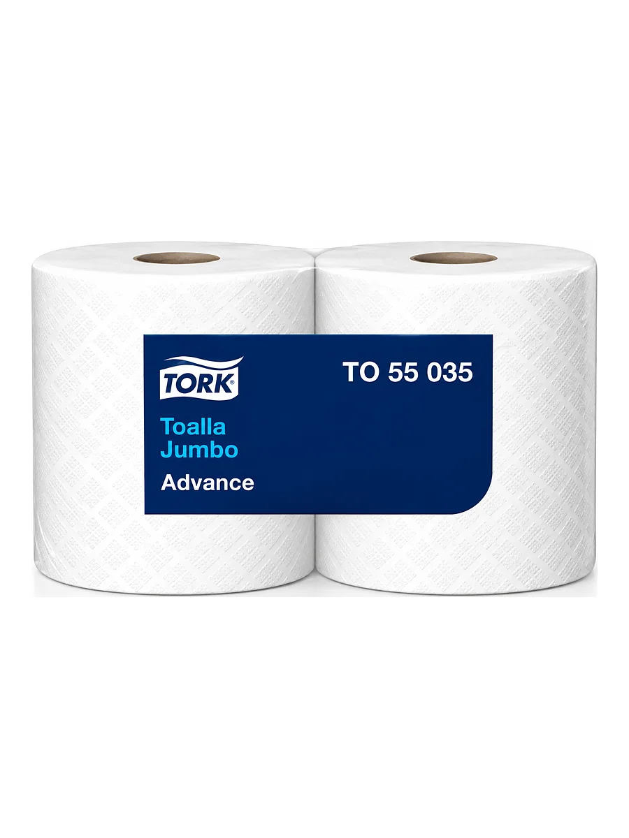 Toalla Doble Hoja 200 metros x Dos unidades "Tork Advanced"