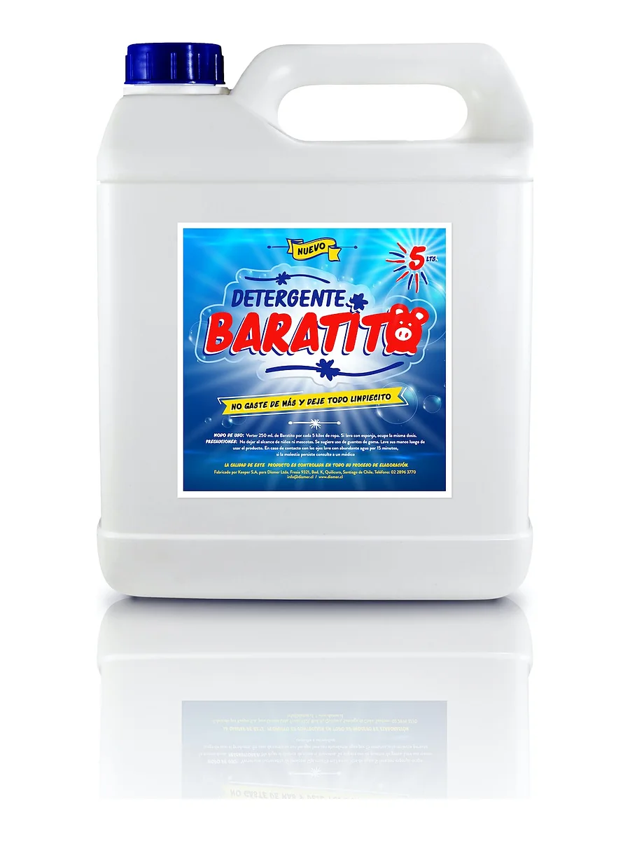 Detergente Ropa Baratito 5 litros