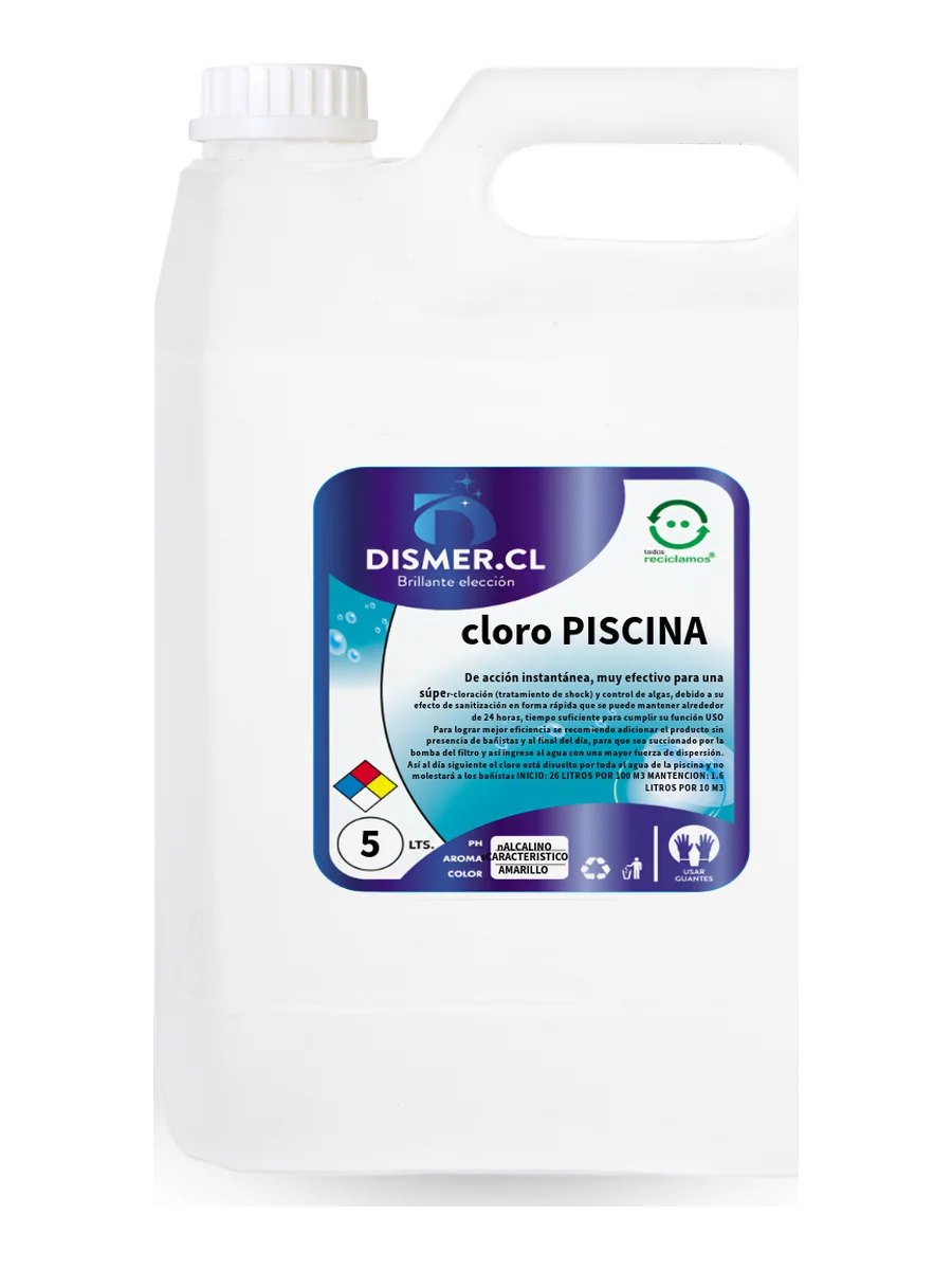 Cloro para Piscinas Optimus 10 litros