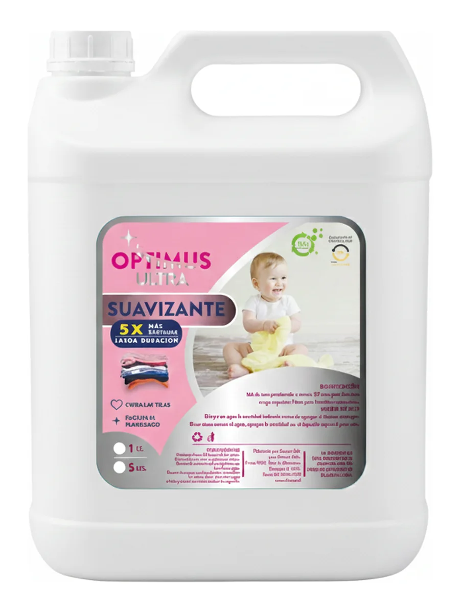 Suavizante Ropa y Telas Optimus Ultra 5 litros