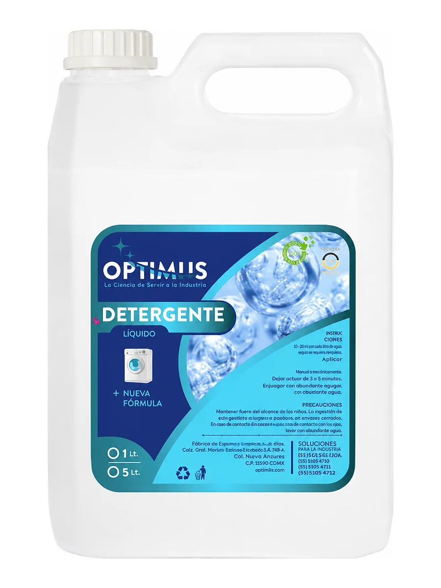 Detergente Ropa Matic Optimus 5 litros