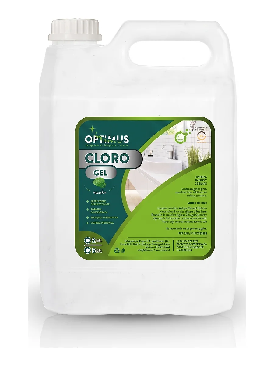 Clorogel Optimus 5 litros