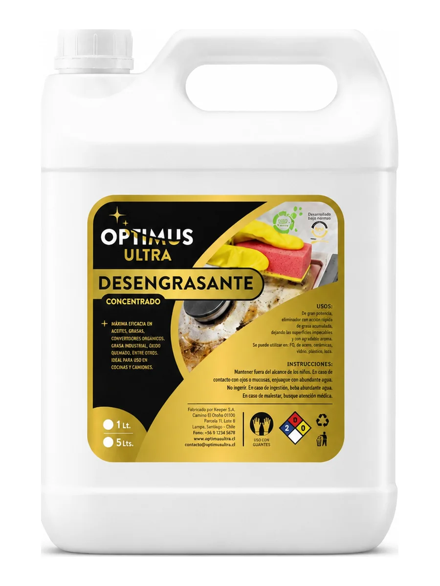 Desengrasante Concentrado Optimus 5 litros