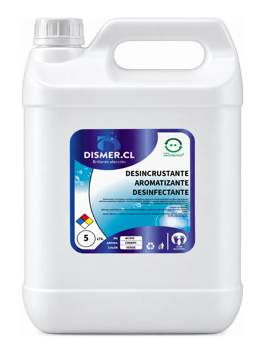 Desincrustante Desinfectante Aromatizante 5 litros