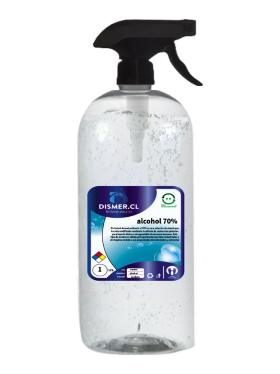 Etanol - Alcohol Desnaturalizado 70% Optimus 1 litro