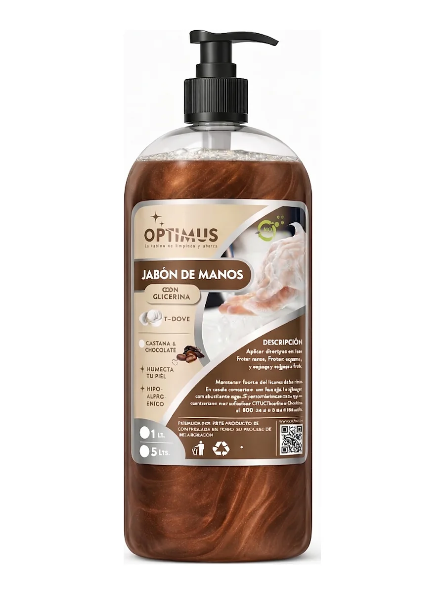 Jabón Almendra Chocolate Optimus 1 litro