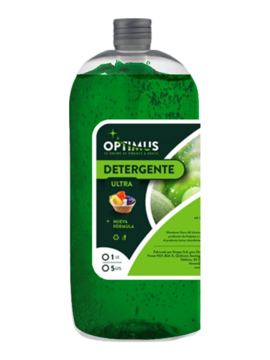 Detergente Ropa 1 litro Optimus Ultra