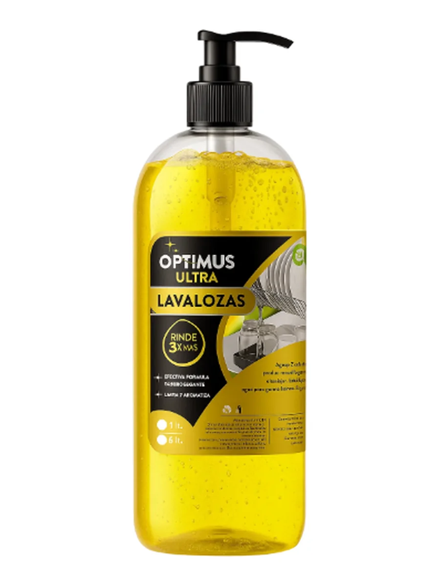 Lavalozas Ultra Concentrado Optimus 1 litro