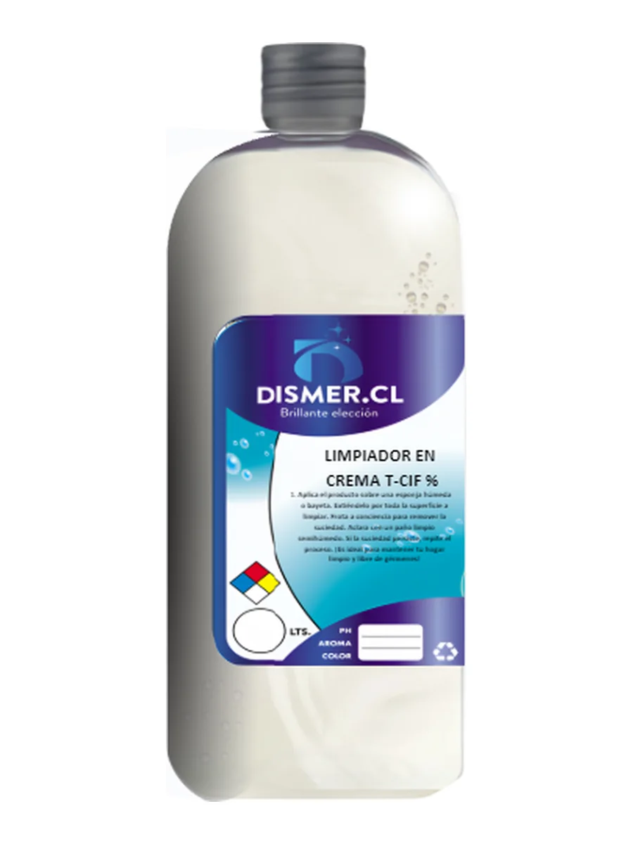 Limpiador en Crema T-cif Multicream 1 litro
